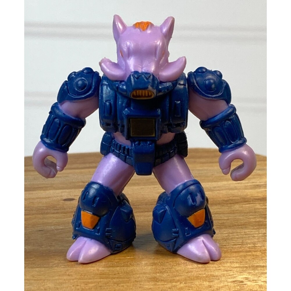 Battle Beasts Swiny Boar #14 2" Action Figure 1987 Hasbro Takara Rub Works Fire